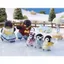 Sylvanian Families Doll and Furniture Set 【Penguin Baby Cart】 DF-23 ST Mark Certified, for Ages 3 and Up, Toy Dollhouse, EPOCH Corporation.