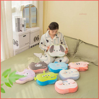 Hoạt Hình Dễ Thương Sanrio Melody Kuromi Memory Foam Ice Silk Nap Gối Nằm Gối Ngủ Gối Di Động Gối Cổ Tử Cung Nghỉ Trưa Dụng Cụ Tiện Dụng Văn Phòng Học Sinh Lớp Học Gối Ngủ