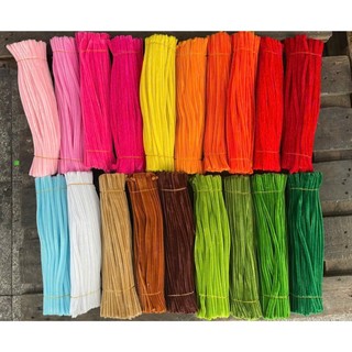 [hỏa tốc hcm] kẽm nhung làm hoa handmade loại 1 6-8li dày,Dây kẽm Bọc Nhung 30cm, Làm Cành Hoa Thủ Công, DIY Hoa ANGIHOM