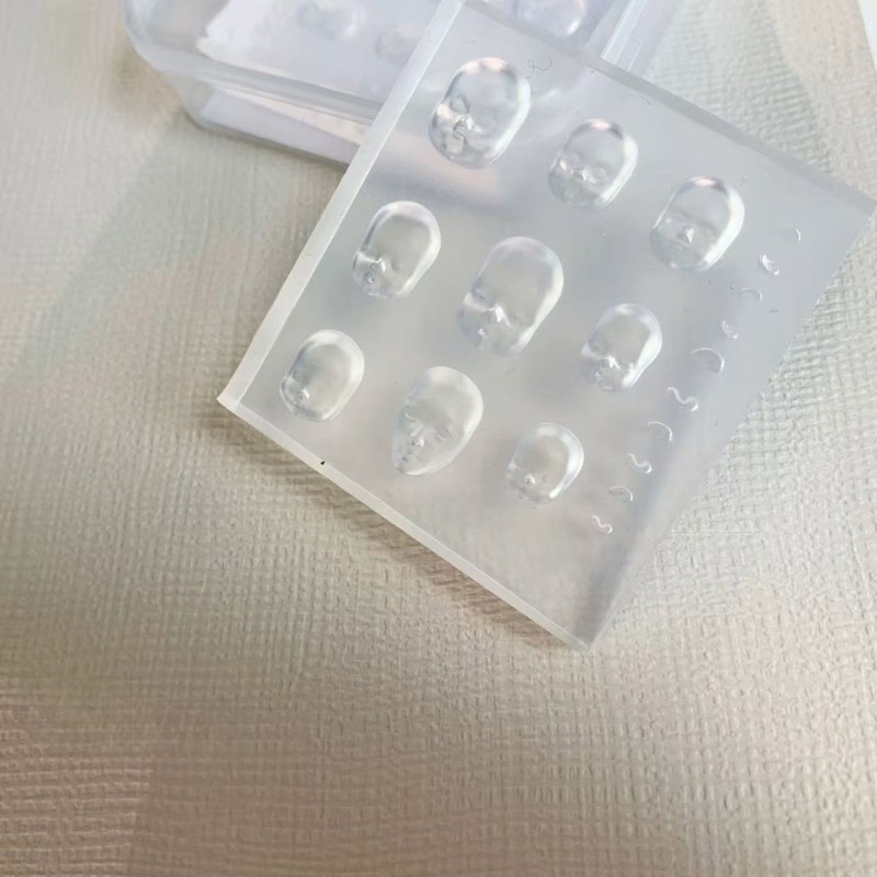 Khuôn Silicon Móng Tay Nghệ Thuật Thời Trang, Đầu Búp Bê, Dụng Cụ Làm Đồ Trang Sức