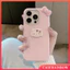 Ốp Lưng Cho Realme C51 C11 C75 C51S C17 C35 C25 C67 C15 C21Y C25Y C65 C55 C30 C21 C17 C31 C33 C61 C53 Note 60 60X 50 5 5s C63 Narzo N61 Sweet Hello Kitty Nơ 3D Búp Bê Cặp Đôi