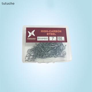 Móc câu cá Tutu hộp thép carbon cao cấp, phù hợp câu cá nước ngọt
