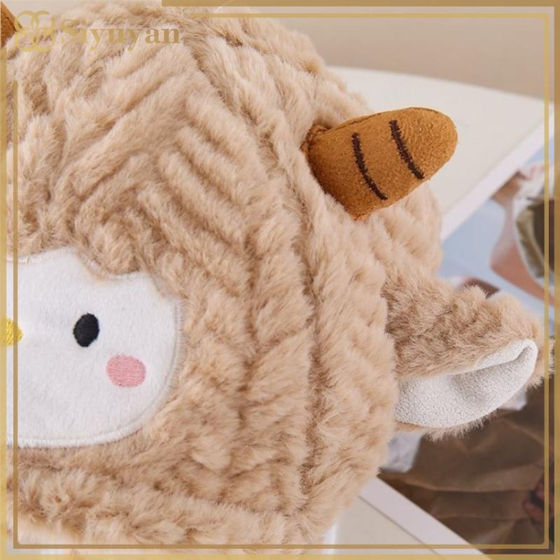 Siyuyan Cừu Lông Cừu Mũ Bảo Vệ Tai Bé Dễ Thương Trẻ Em Bịt Tai Trẻ Sơ Sinh Mùa Đông Ấm Mũ Bonnet Hoạt Hình Sang Trọng Beanies VN