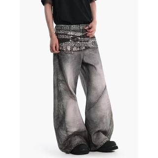 Quần Jean Nam Phong Cách Harajuku từ Nhật Bản, Thiết kế Unisex