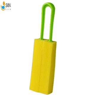 Bàn chải cốc xốp mật độ cao có tay cầm dài Bàn chải bình nước có thể tái sử dụng cho chai Ly rượu vang