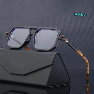 Kính râm nữ WOAY Kính mắt cổ điển Dạo phố Kính râm da báo