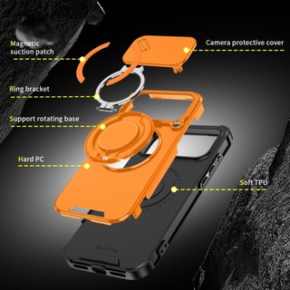 Ốp điện thoại cửa sổ máy ảnh trượt cấp quân sự mới cho IPhone 17Pro Max 11 12 13 14 15 16 Pro Max Vỏ có giá đỡ kim loại được thiết kế đặc biệt dành cho nam Vỏ chống sốc