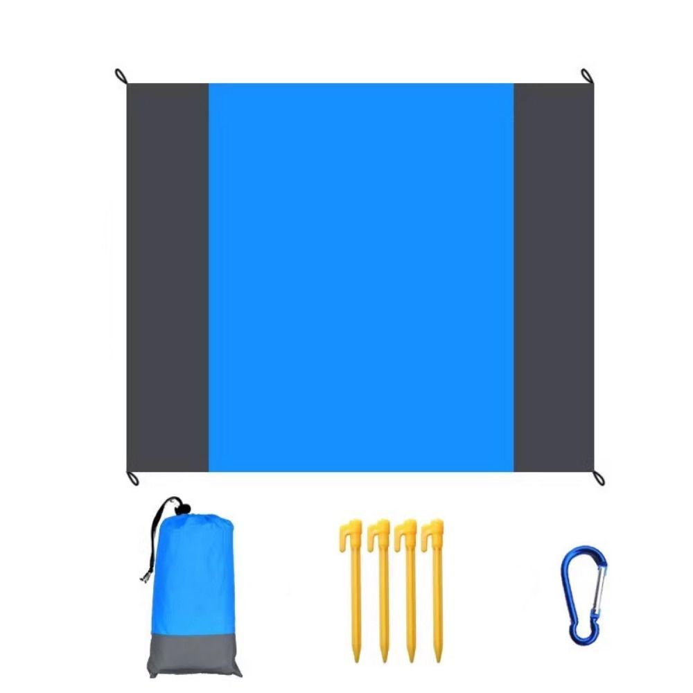 Lều cắm trại polyester chống thấm nước 140*200cm, phù hợp cho dã ngoại và đi bộ đường dài
