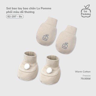La pomme AW2025 BST sơ sinh  La Pomme phối màu dễ thương - Be T11.4