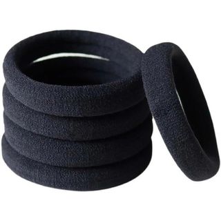 Dây Buộc Tóc Phiên Bản Hàn Quốc Cao Đàn Hồi Bền Da Tính Khí Đơn Giản Dây Buộc Tóc Đen Dày Đuôi Ngựa Dây Cao Su Nữ Dây Buộc Tóc Phong Cách Dây Cao Cấp Bao Da Bền Đơn Giản Thanh Lịch20251106