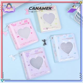 CANAMEK Ins Phong Cách Dễ Thương 3 inch Album Tình Yêu 36 Túi Thẻ Dính Photocard Giá Đỡ Kpop Thần Tượng Hình Ảnh Bộ Sưu Tập CSF