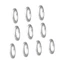 Yoo 10pack Đệm Xe Đạp Dưới Chân Đế Máy Giặt Miếng Đệm Cranks Chainring Adapter