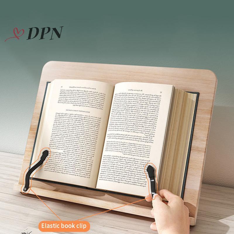 [DPN-t] Giá đỡ đọc sách có thể điều chỉnh Máy tính bảng nấu ăn tại nhà Phòng học Giá đỡ sách có thể gập lại mới