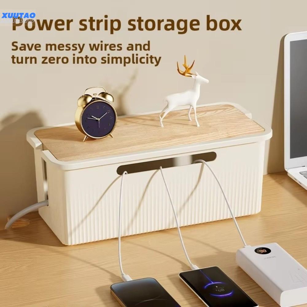 Hộp lưu trữ máy tính để bàn EVERIN, Hộp lưu trữ cáp nhựa đa năng, Hộp ...