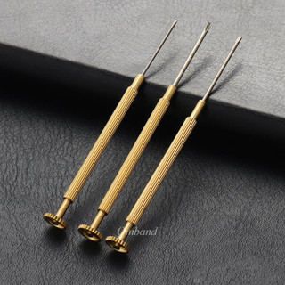 Bộ tuốc nơ vít chính xác Mini 6 chiếc Công cụ làm đồng hồ 0.8 / 1.0 / 1.2 / 1.4 / 1.6 / 1.8mm Bộ tuốc nơ vít phẳng có rãnh chữ thập thay đổi dây đeo đồng hồ Khóa loại bỏ liên kết Kính sửa chữa