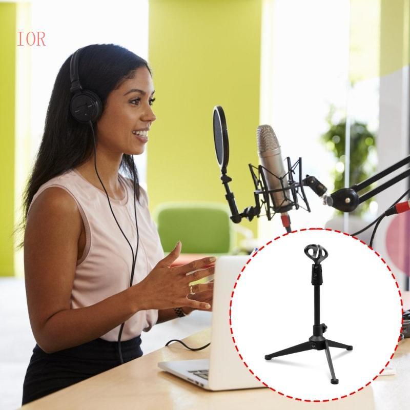 IOR Có Thể Điều Chỉnh Micro Để Bàn Chân Đế Chân Đế Để Ghi Phòng Thu Thiết Kế Có Thể Gập Lại Nhẹ Và Dễ Dàng Bảo Quản Carr