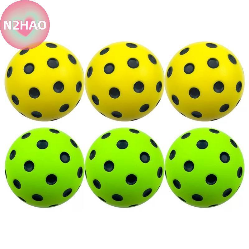 N2HAO 1PC Im Lặng Pickleball Giải Trí Trong Nhà Im Lặng Thực Hành Xốp Chống Nảy Cao Không Làm phiền Người n
