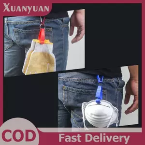XUAN Găng Tay Kẹp Giá Đỡ Móc Treo Bảo Vệ Lao Động Kẹp Grabber Bắt Dụng Cụ Làm Việc An Toàn VN