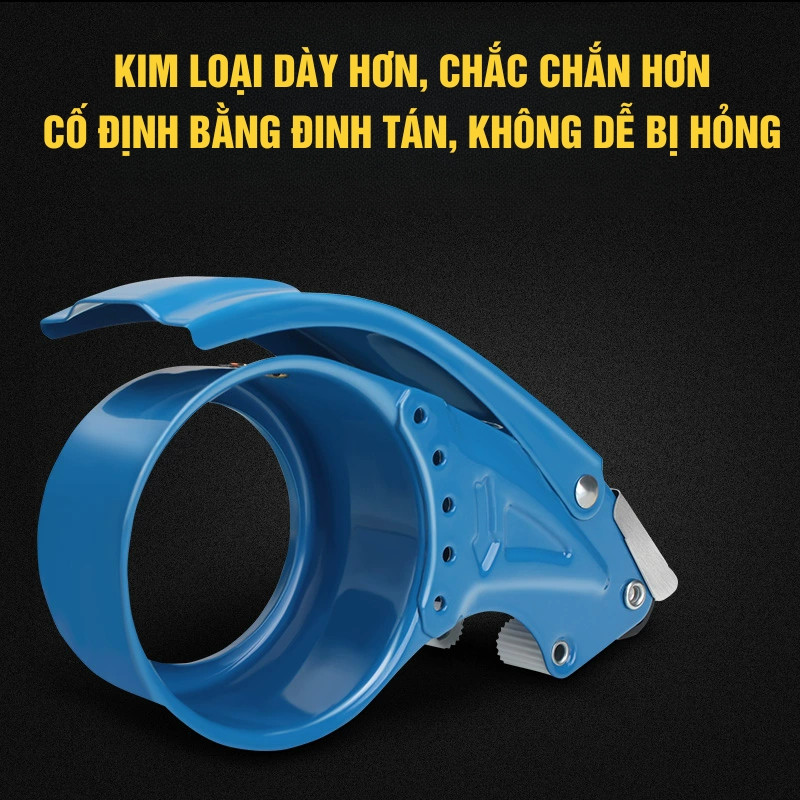 Dao Cắt Băng Keo Cầm Tay – Dụng Cụ Đóng Gói Đa Năng Răng Sắt Sắc Bén, Máy Cắt Băng Dính Tự Động Tiện Lợi Giá Rẻ