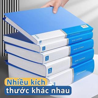 File Lá Đựng A4 cho văn phòng phẩm, nhiều kích thước từ 30 đến 100 trang, tiện lợi và bền bỉ