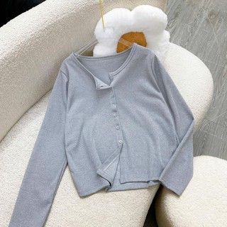 Áo Cardigan Bigsize Nữ Thun Mỏng Khoác Ngoài Tay Dài Cho Nữ Chubby Vải Co Giãn Tốt A310