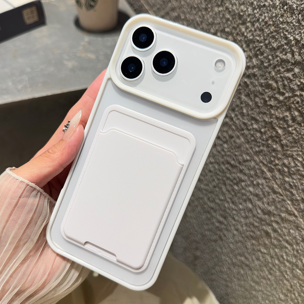 Ốp Điện Thoại Cho Samsung Galaxy A06 A16 A54 A35 A15 A55 A52 A56 A36 5G S23 S22 Ultra S24 FE S25 Túi Đựng Thẻ Màu Kẹo Ví