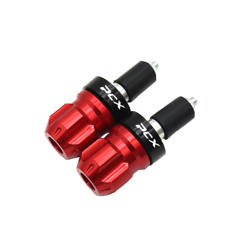 Dành Cho Xe HONDA PCX160 PCX150 PCX125 Tay Cầm Cuối Mũ Nhôm CNC Thanh Cuối Trọng Lượng Xe Máy Cân Bằng Phích Cắm