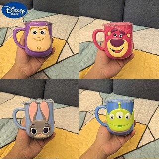 Cốc nước hình ba chiều Buzz Lightyear Phim hoạt hình Hàng hóa lót bằng thép không gỉ có nắp Cốc uống