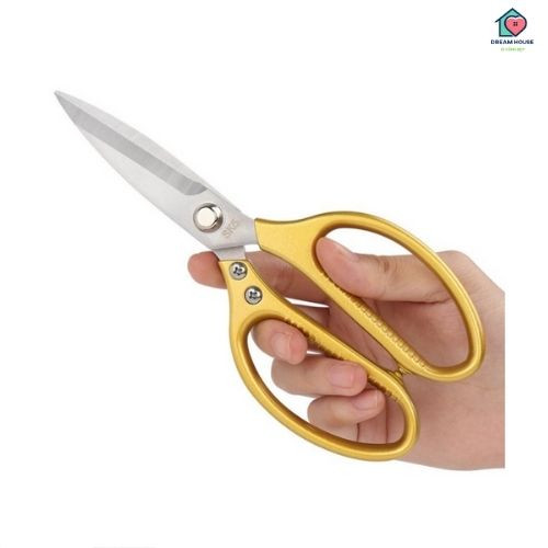 Combo 3 Kéo Cắt Gà Mạ Vàng SK5 Japan Siêu Sắc Bén Quốc Dân,Kéo Cắt Thực Phẩm Chế Biến Nhà Bếp Thép Không Gỉ
