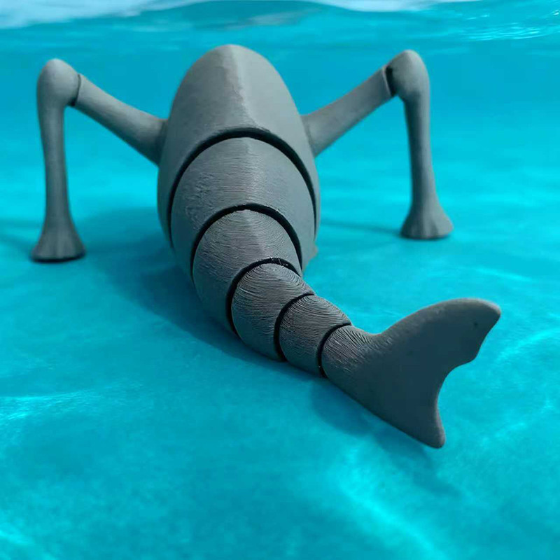 Còn Hàng Nóng Cuero Biển Quái Vật Bloop Đồ Chơi Cá In 3D Sea Eater Đồ Chơi Nghệ Thuật