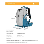 Ba lô CAMEL CROWN  sức chứa lớn phù hợp để đi du lịch. — ảnh 3