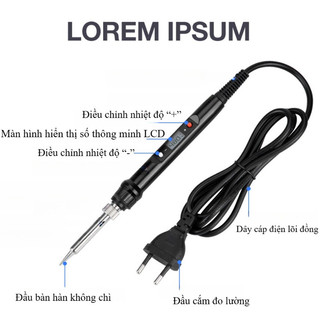 Mỏ Hàn Điêu Khắc 80W 220V,máy hàn thiếc cầm tay mini hàn linh kiện điện tử,Thiết Kế Chuyên Dụng