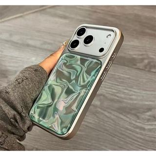 Vỏ điện thoại di động dạng sóng mạ điện tiên tiến Thích hợp cho iPhone17 Pro Max 16 15 14 13 Pro Max Bảo vệ Camera chống sốc Vỏ cứng chống rơi