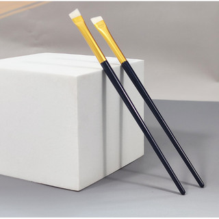 Cọ kẻ mắt mẫu 301, cọ kẻ mày, cọ phẳng lông mềm góc cạnh siêu mịn, cọ phấn mắt  Phúc Hưng