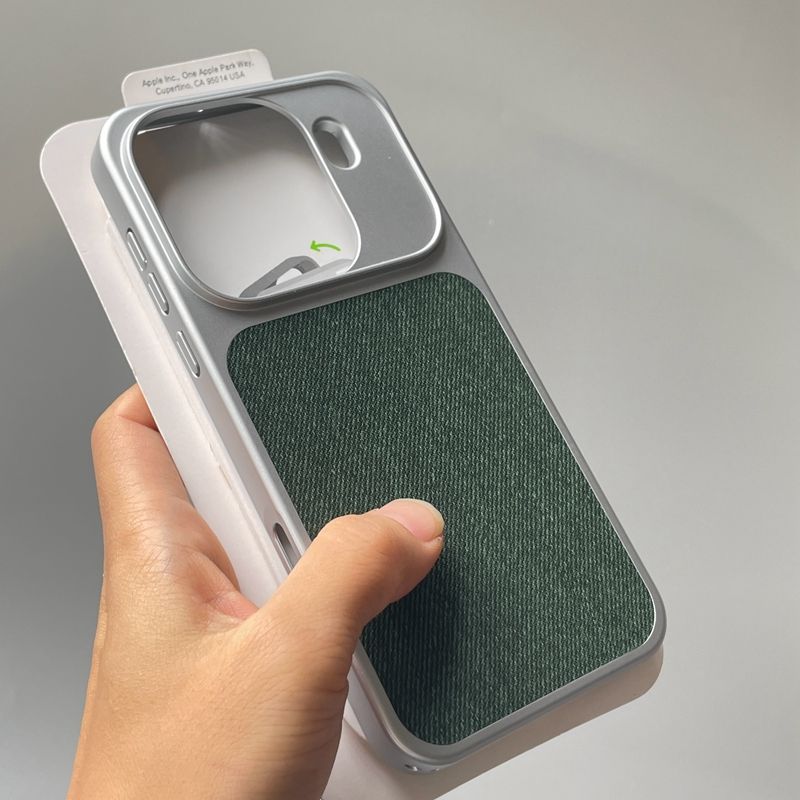 Vải Lanh Denim Cho Oppo findx9pro Ốp Điện Thoại findx9 Da Trơn Cao Cấp Bảo Vệ Thời Trang