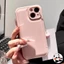 Ốp Điện Thoại 3D Bulge Cho iPhone 17 Air Pro Max 16 15 14 Plus 13 12 11 Pro Max 17ProMax 16ProMax Vỏ Chống Sốc Mềm Màu Trơn Đơn Giản Dễ Thương