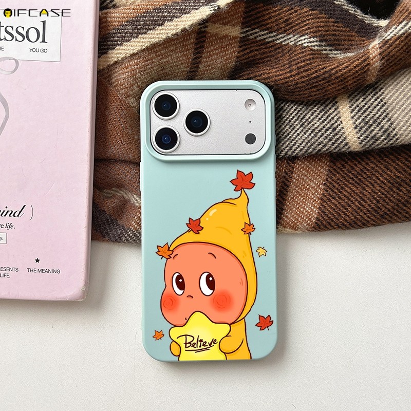 Dành Cho Xiaomi 17 Pro Max 15 14 13 Pro Ultra Xiaomi17 Xiaomi17ProMax Xiaomi15 Ốp Điện Thoại Dễ Thương Giữ Ngôi Sao Lấp Lánh Lá Phong Hoạt Hình Vỏ Mềm Mờ