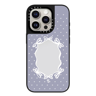 CASENEAL Love Bow Vỏ Điện Thoại Gương Chất Lượng Cao Thích Hợp Cho iPhone 17ProMax 17pro 17 air 16promax 16 15promax 15 14promax 13 13promax Ốp Lưng Cứng Chống Rơi Thời Trang