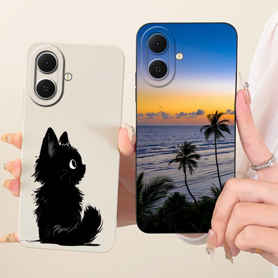 Vỏ Tecno Spark Go2 Vỏ KM4 Silicone Hoa thời trang sang trọng Kawaii Vỏ điện thoại chống sốc sơn dễ thương Techno Spark Go 2