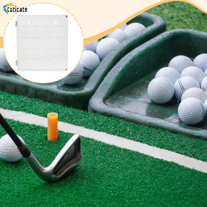 Đế trưng bày bóng golf & kệ lưu trữ gậy golf - Tủ đựng đồ chơi golf tiện lợi