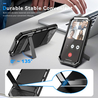 [JLK] Ốp Điện Thoại Giáp Thể Thao Ngoài Trời Cho iPhone 17 Air 17 Pro Max 16 15 Plus S22 S23 S24 S25 Vỏ Bảo Vệ Màn Hình Hạng Nặng Bằng Nhôm Chống Sốc