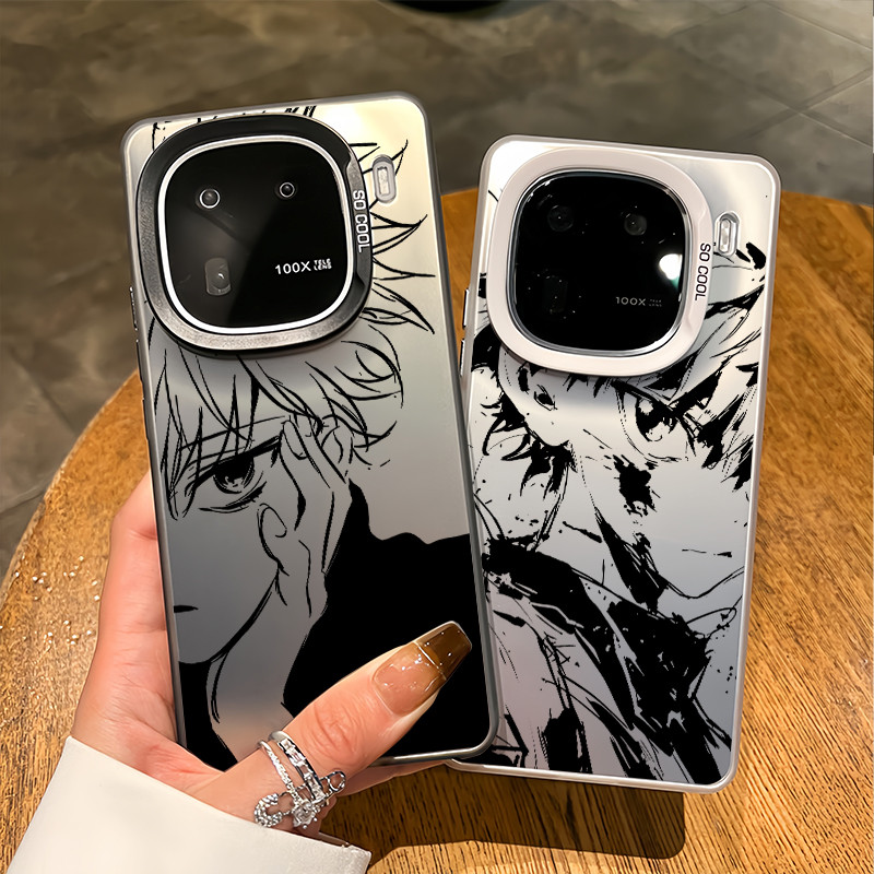 Ốp điện thoại Hunter x Hunter Killua Zoldyck cho iQOO 15 13 12 Pro Z10 Turbo Z9 Z9X Neo 10 Pro Plus Neo 9 Vỏ Laser cứng cho iQOO Z9 Turbo Z8 Vỏ iQOO chống sốc