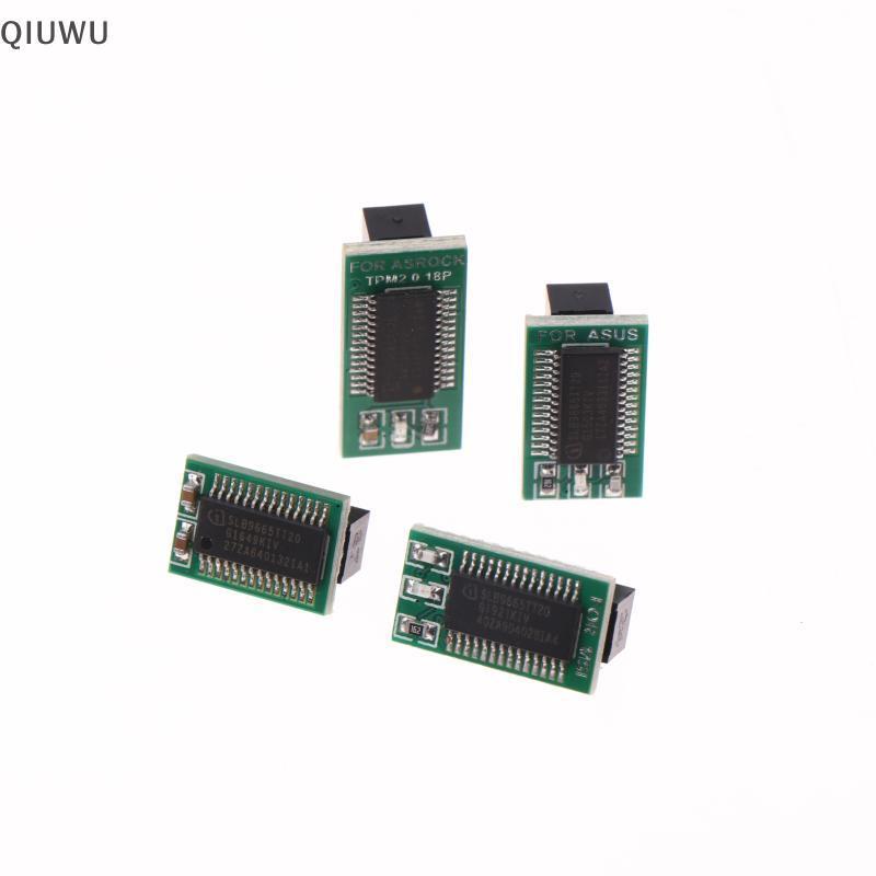 Mô-đun QIUWU TPM 2.0 12 / 14 / 18Pin Bo mạch chủ cho bảng mô-đun bảo mật MSI GIGABYTE ASRock.