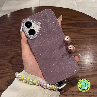 Ốp Điện Thoại Lấp Lánh Với Vòng Tay Ngọc Trai Cho Redmi 15 15C 15R 14C 14R 13 13C 13R 13X 12C 12R 11A 11 10 Prime Plus Power 10A 10C 9A 9C 9i 8A Pro 5G 4G Vỏ IMD Cứng Sáng Bóng Dễ Thương