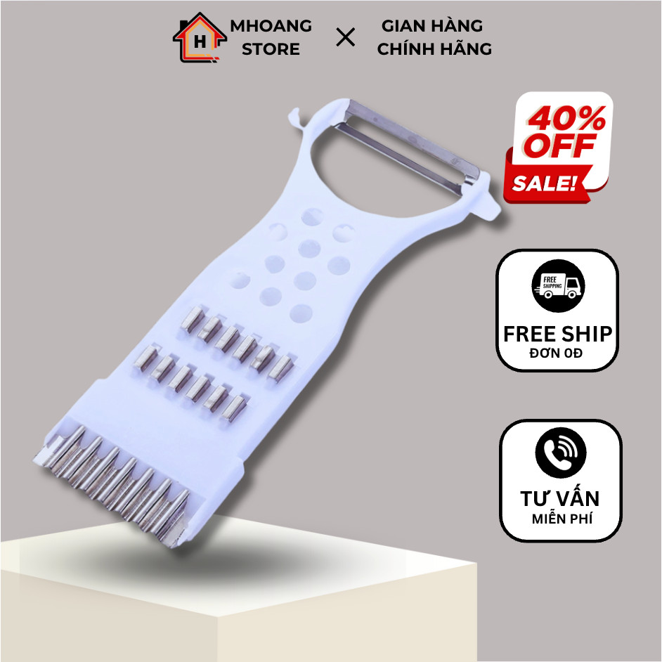 Dao Bào Gọt Rau Củ Quả Trái Cây 2 Đầu Đa Năng Mhoang Store