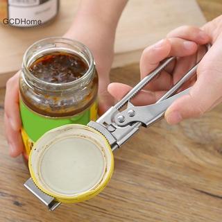 GCDHome Dụng cụ mở bằng thép không gỉ có thể điều chỉnh cho tay yếu ớt Dụng cụ mở chai dễ dàng Bộ phụ kiện nhà bếp HOT