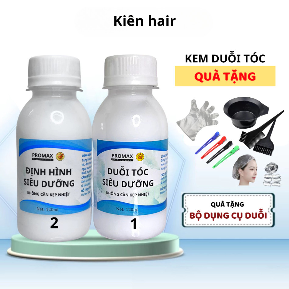 Thuốc duỗi tóc tại nhà không cần kẹp nhiệt, thuốc ép tóc tại nhà đơn giản, hiệu quả | Trunghair