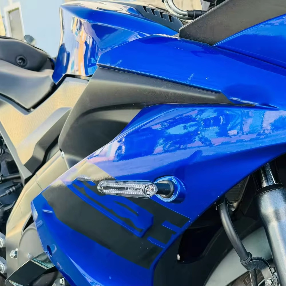 Dành Cho Xe YAMAHA YZF R3 R15 R1 R1M R6 Xe Máy LED Bật Đèn Tín Hiệu Phía Trước Phía Sau Đèn Báo Blinker Phụ Kiện