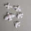 Flgo Tròn Doves Khuôn Trang Sức Silicon Đa Hình Chim Thiết Kế Cho Nhựa Mặt Dây Chuyền Bông Tai Thủ Công Phụ Kiện
