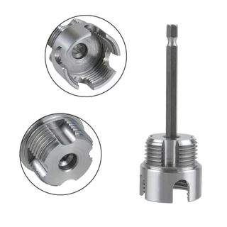 Dụng cụ ren ống YONDR, Vòi ren nhựa PVC PPR bên trong 1 Inch, Sửa chữa đa năng di động Dụng cụ khai thác ống hoạt động dễ dàng Ống nhựa PVC